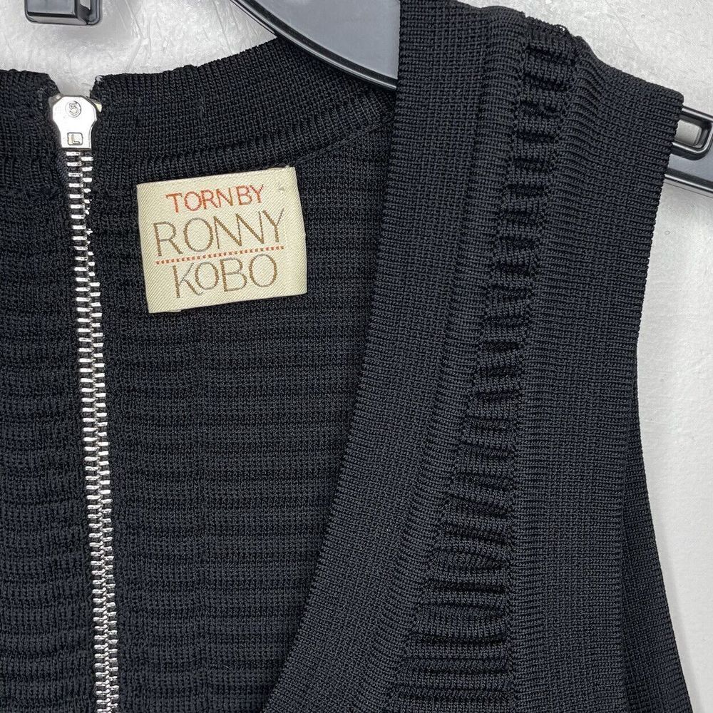 Torn by Ronny Kobo Black Mini Dress - Picture 4 of 6